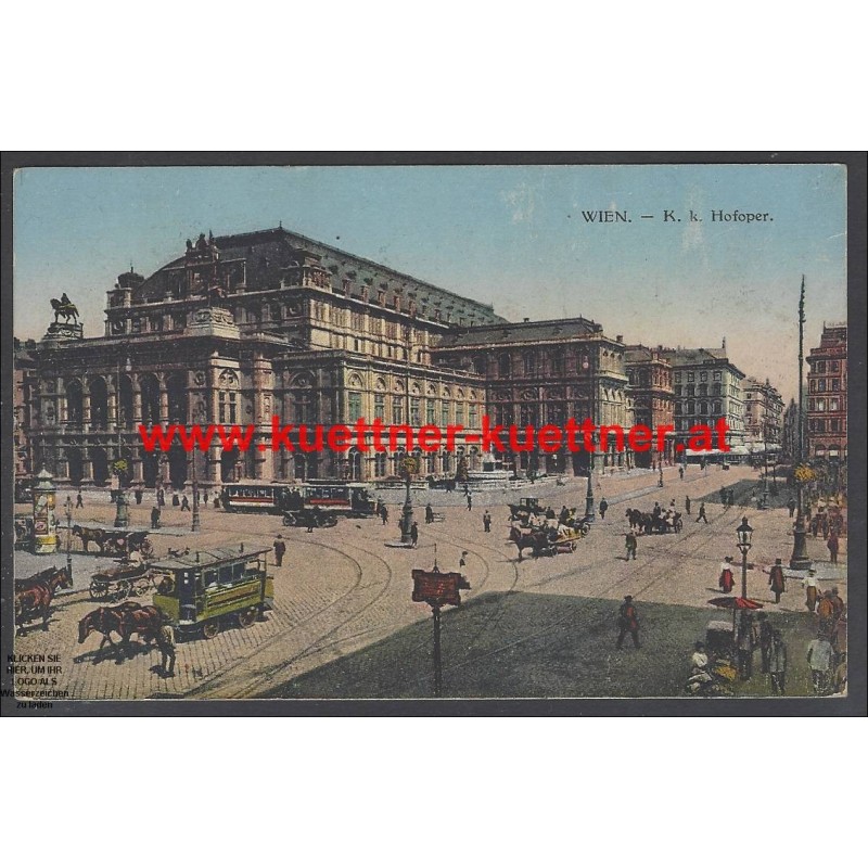 AK - Wien K. k. Hofoper AK - Wien K. k. Hofoper