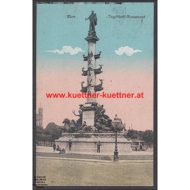 AK - Wien II., Tegetthoff-Monument AK - Wien II., Tegetthoff-Monument