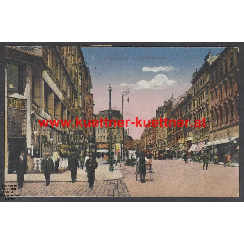 AK - Wien VIII., Alserstrasse AK - Wien VIII., Alserstrasse
