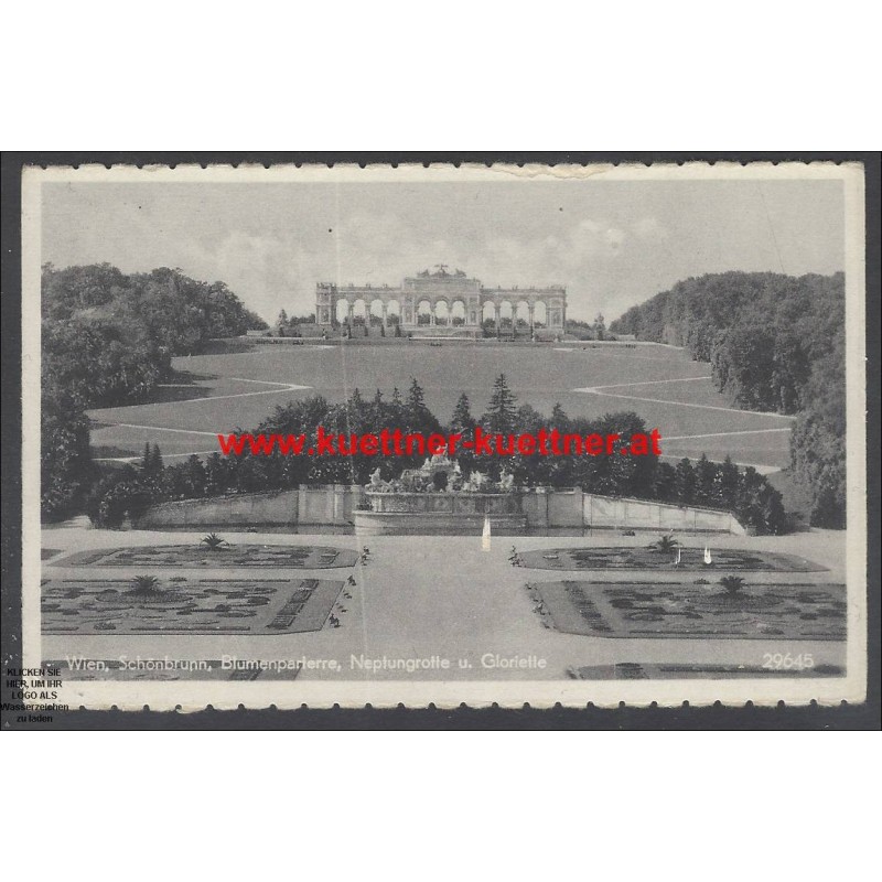 AK - Wien, Schönbrunn, Neptungrotte u. Gloriette AK - Wien, Schönbrunn, Neptungrotte u. Gloriette