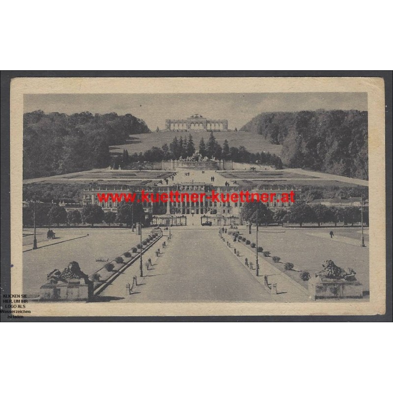 AK - Wien, Schönbrunn, Neptungrotte u. Gloriette AK - Wien, Schönbrunn, Neptungrotte u. Gloriette