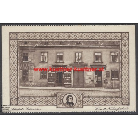 AK - Wien IX. Nußdorferstraße - Schubert´s Geburtshaus