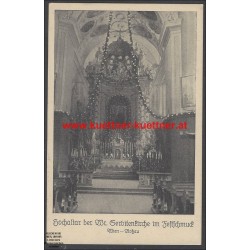 AK - Wien IX., Hochaltar der Wr. Servitenkirche im Festschmuck