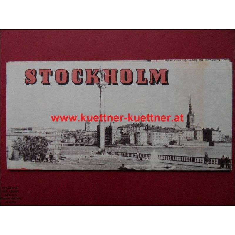 Stockholm - 1948 Stockholm - 1948