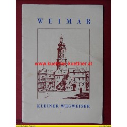 Kleiner Wegweiser - Weimar