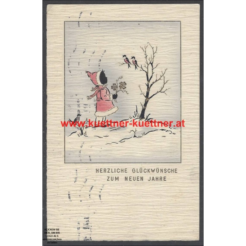 AK - Herzliche Glückwünsche zum Neuen Jahre (1942) AK - Herzliche Glückwünsche zum Neuen Jahre (1942)