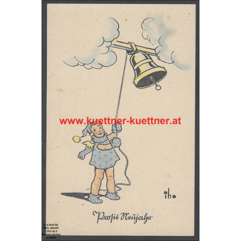 AK - Prosit Neujahr (IHO-Künstlerkarte) AK - Prosit Neujahr (IHO-Künstlerkarte)