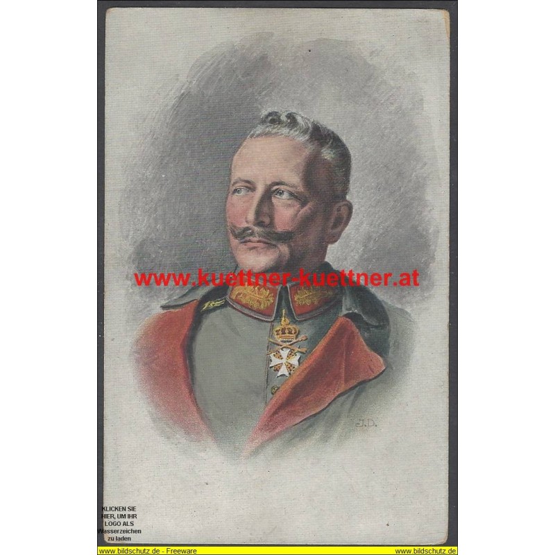 AK - Kaiser Wilhelm II AK - Kaiser Wilhelm II