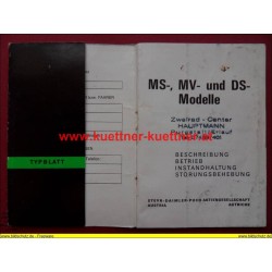 PUCH Betriebsanleitung MS - MV - DS