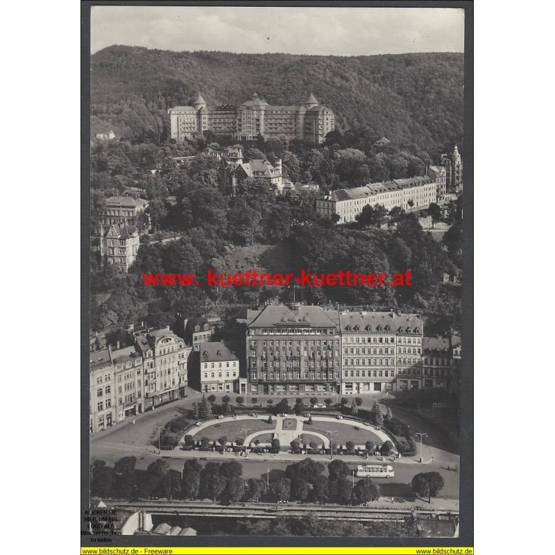 AK - Karlsbad - Karlovy Vary - Leninplatz