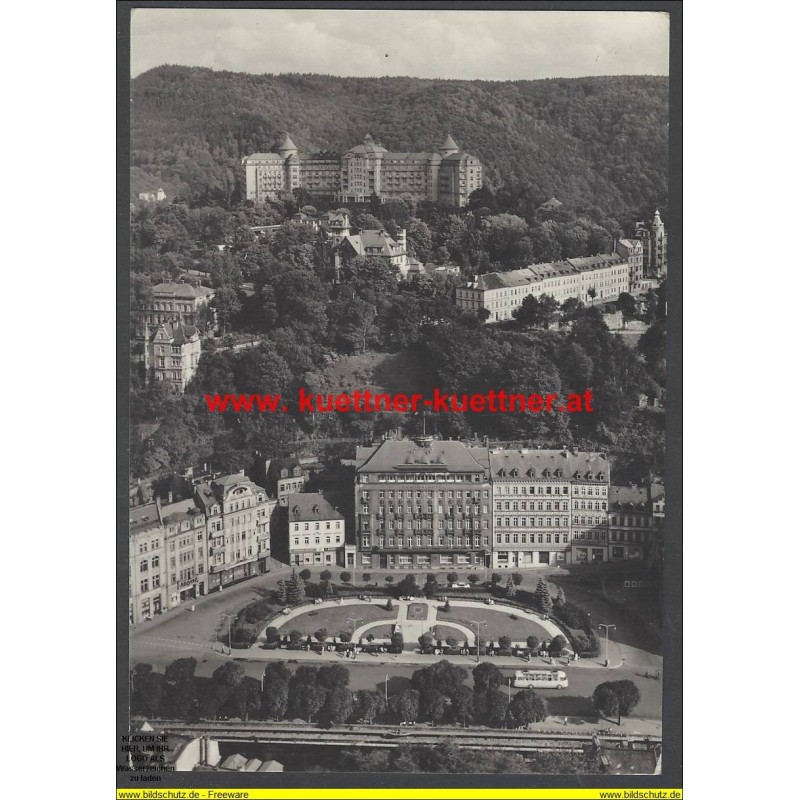 AK - Karlsbad - Karlovy Vary - Leninplatz (CZ)