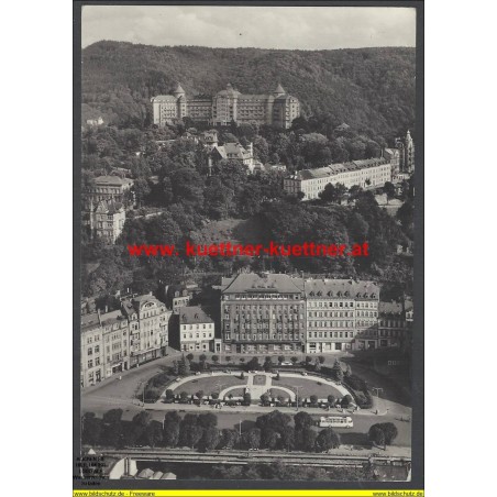 AK - Karlsbad - Karlovy Vary - Leninplatz