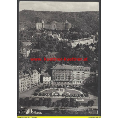 AK - Karlsbad - Karlovy Vary - Leninplatz (CZ)