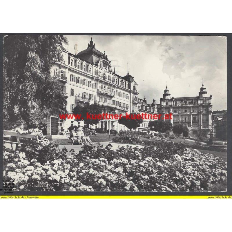 AK - Marienbad - Mariánské Lázně - Klement-Gottwald-Platz