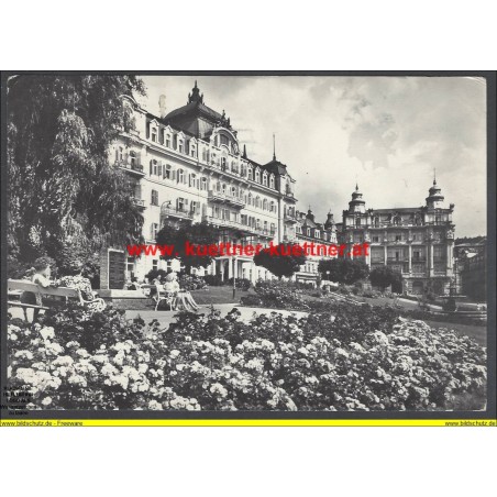 AK - Marienbad - Mariánské Lázně - Klement-Gottwald-Platz