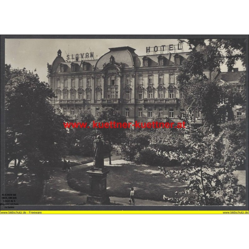 AK - Pilsen - Plzeň - Hotel Slovan
