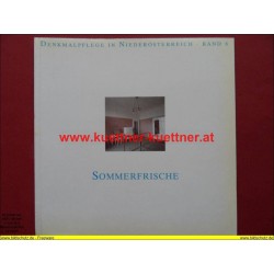 Denkmalpflege in Niederösterreich Band 8 - SOMMERFRISCHE