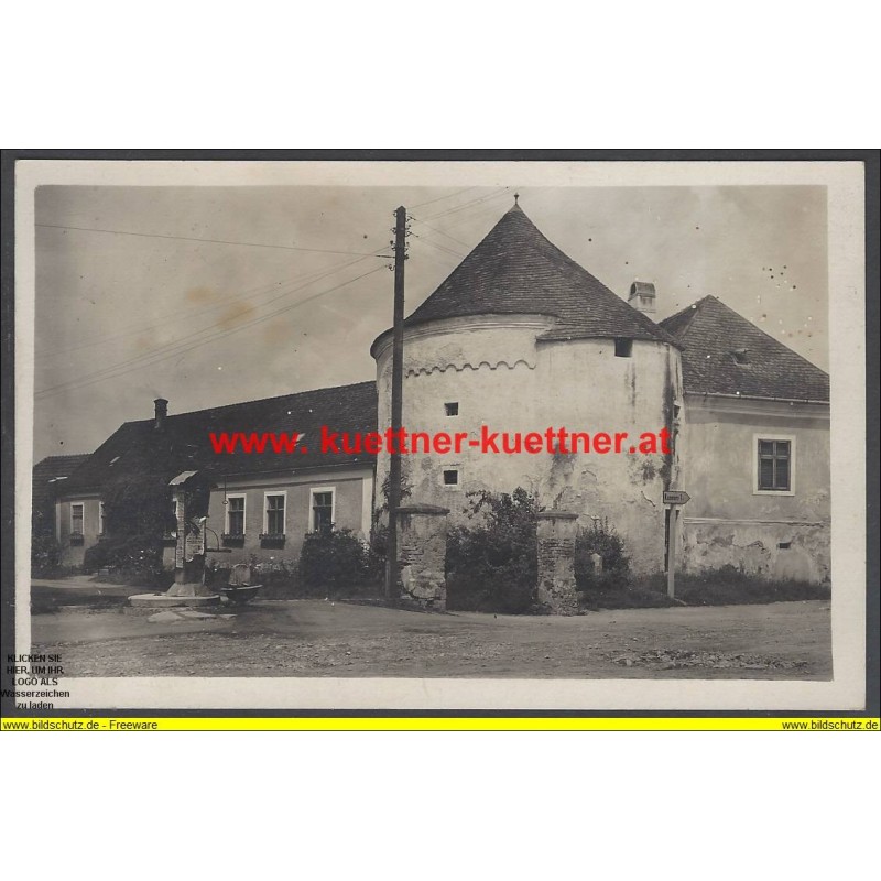 AK - Hadersdorf, Pfarrhof mit Karner