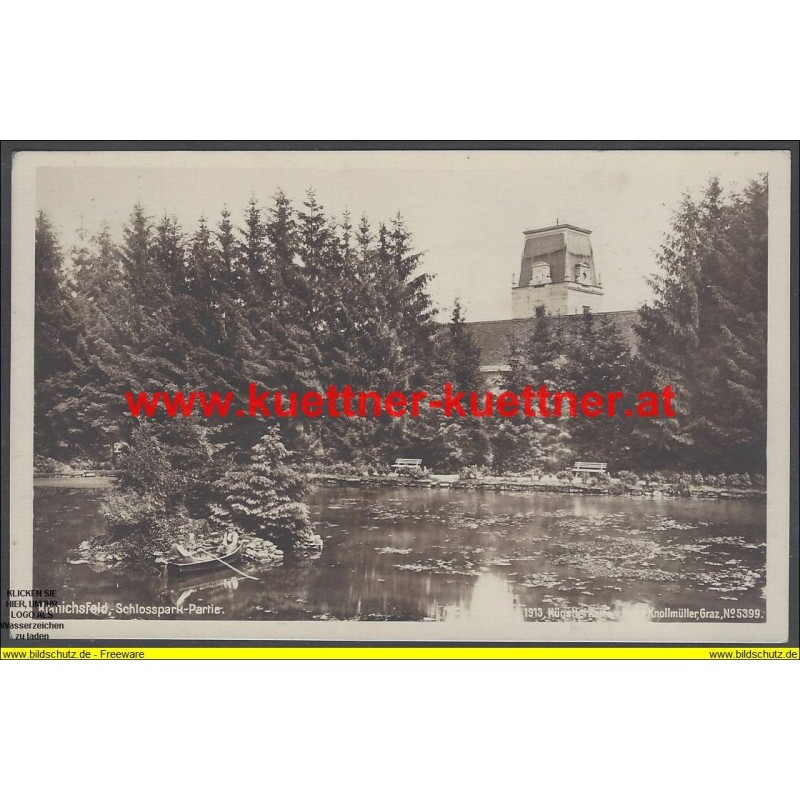 AK - Race - Kranichsfeld, Schlosspark-Partie 1913 (Slowenien)