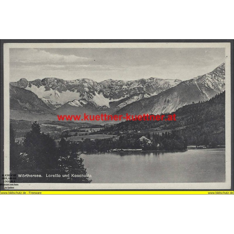 AK - Wörthersee, Loretto und Koschutta AK - Wörthersee, Loretto und Koschutta