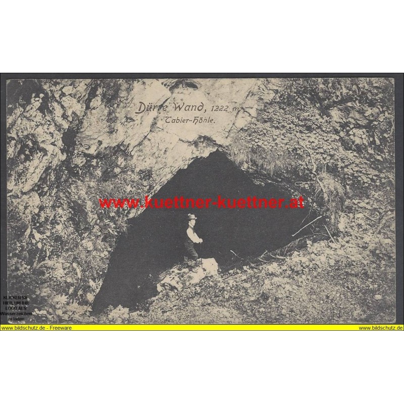 AK - Dürre Wand - Tabler Höhle (NOe)