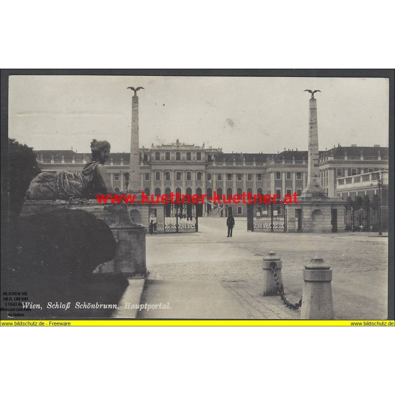 AK - Wien XIII., Schloß Schönbrunn, Hauptportal