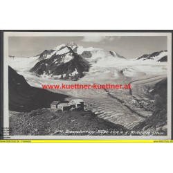 AK - Braunschweiger Hütte gegen Wildspitze (T)