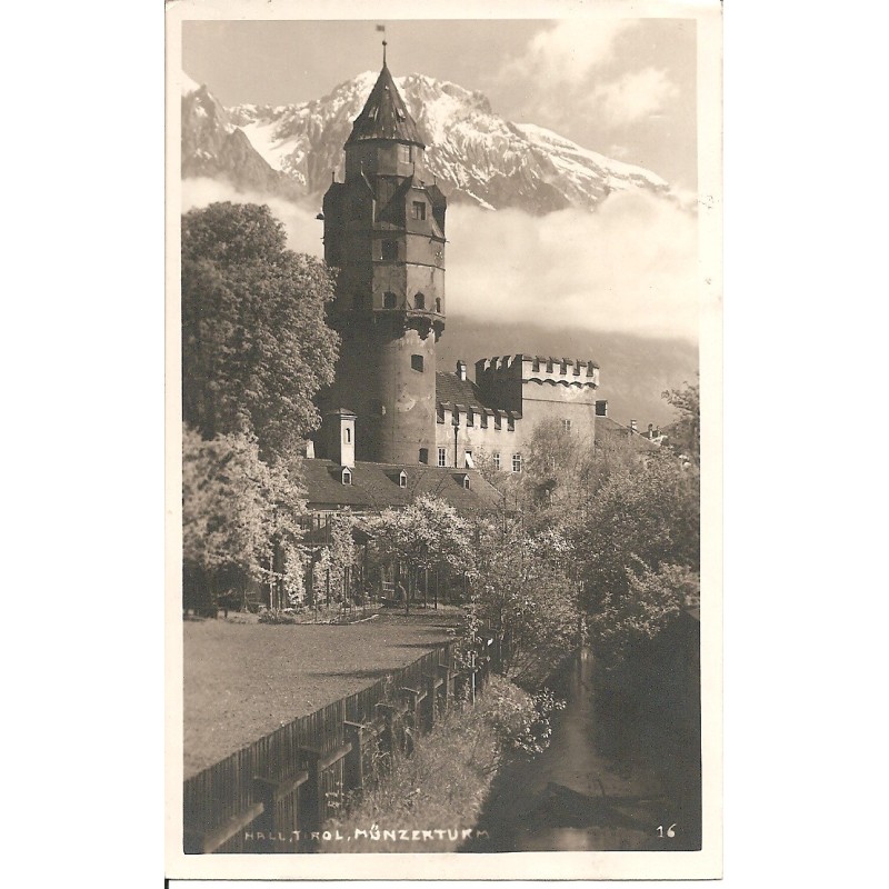 AK - Hall i. Tirol - Münzerturm (T)