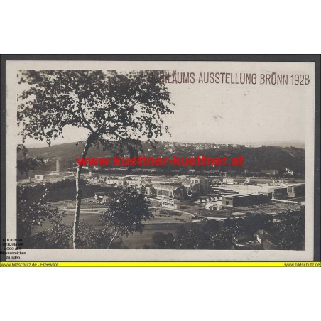AK - Jubiläums Ausstellung Brünn 1928