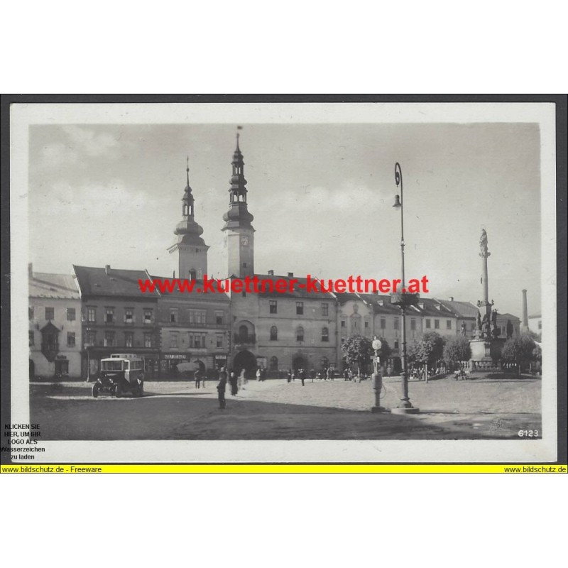 AK - Mähr. Trübau - Goetheplatz
