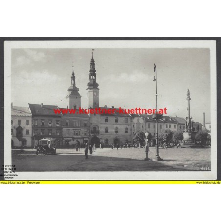 AK - Mähr. Trübau - Goetheplatz