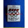 Anstecker Olympia 1976 Innsbruck / BBC tv