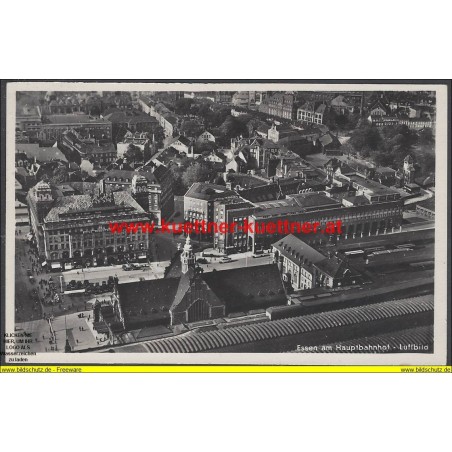 AK - Essen am Hauptbahnhof - Luftbild (NW)