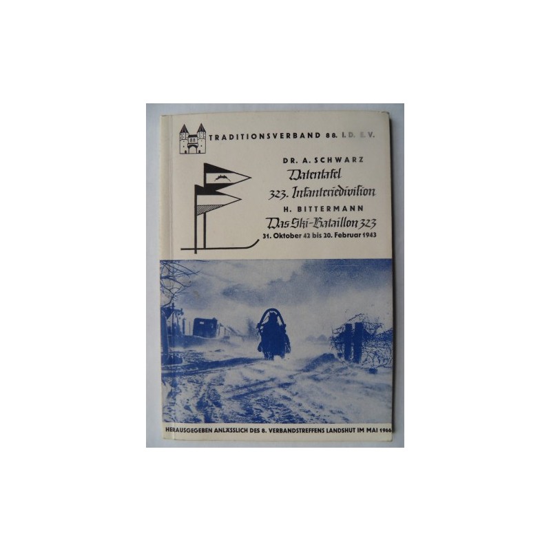 Datentafel 323. Infanteriedivision Datentafel 323. Infanteriedivision