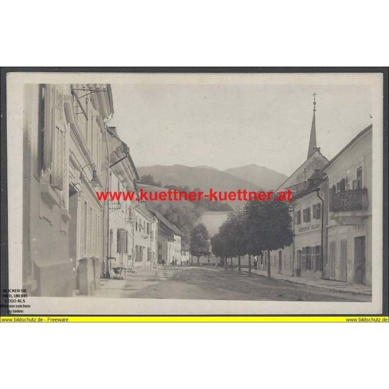 AK - Eisenkappel - Vellach, Hauptplatz (Knt) AK - Eisenkappel - Vellach, Hauptplatz (Knt)