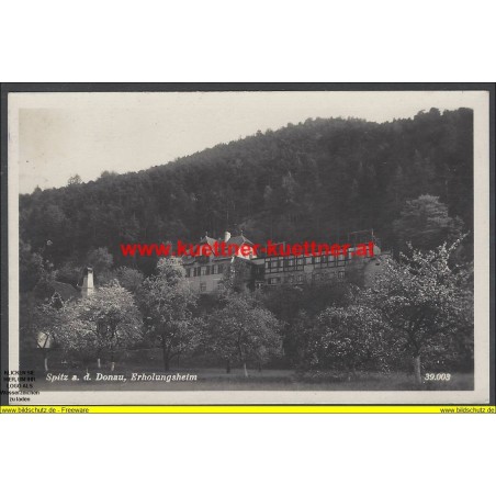 AK - Spitz a. d. Donau, Erholungsheim