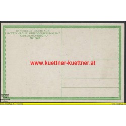 AK - Kaiser Franz Joseph I. - Offizielle Karte für Rotes Kreuz Nr.543