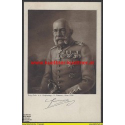 AK - Kaiser Franz Joseph I. - Offizielle Karte für Rotes Kreuz Nr.545