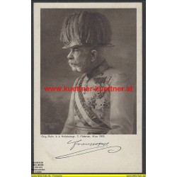 AK - Kaiser Franz Joseph I. - Offizielle Karte für Rotes Kreuz Nr.547
