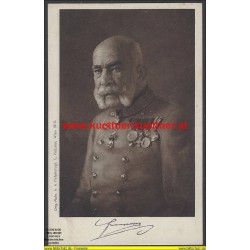 AK - Kaiser Franz Joseph I. - Offizielle Karte für Rotes Kreuz Nr.549