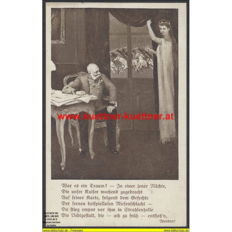 AK - Kaiser Franz Joseph - War es ein Traum AK - Kaiser Franz Joseph - War es ein Traum