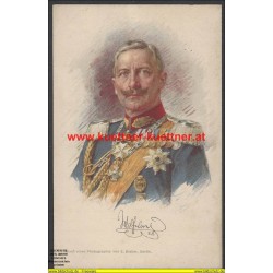 AK - Kaiser Wilhelm II. - Offizielle Karte für Rotes Kreuz Nr.309