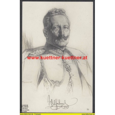 AK - Kaiser Wilhelm II