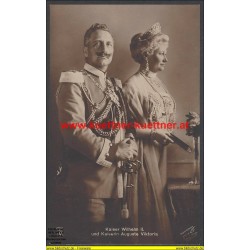 AK - Kaiser Wilhelm II und Kaiserin Auguste Viktoria