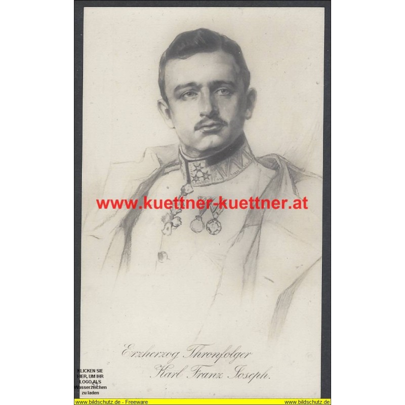 AK - Erzherzog Thronfolger Karl Franz Joseph