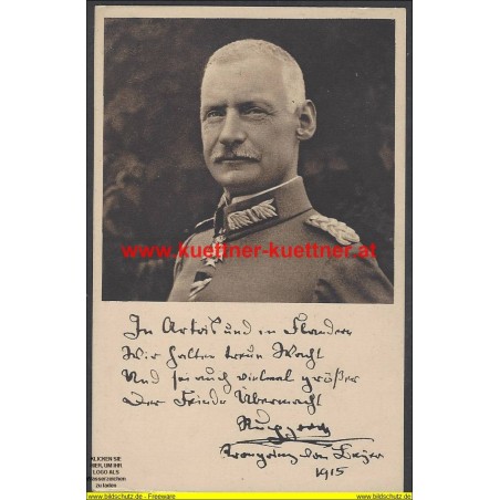 AK - Rupprecht von Bayern (1869-1955)