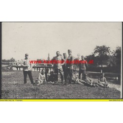 K.u.k. Foto General Adalbert v. Kaltenborn mit Stab