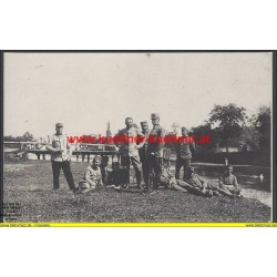K.u.k. Foto General Adalbert v. Kaltenborn mit Stab
