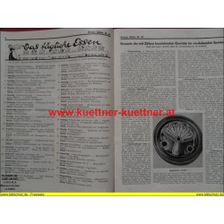 Illustrierte Monatsschrift Wiener Küche 6. Jg, Nr. 67, Mai 1936