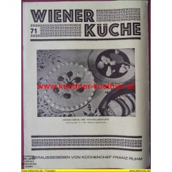 Illustrierte Monatsschrift Wiener Küche 6. Jg, Nr. 71, September 1936